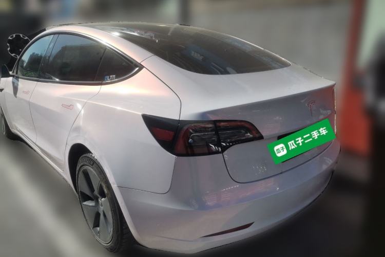Used Tesla Model 3 2022 Rear-Wheel-Drive Version Rear Left 45 Deg