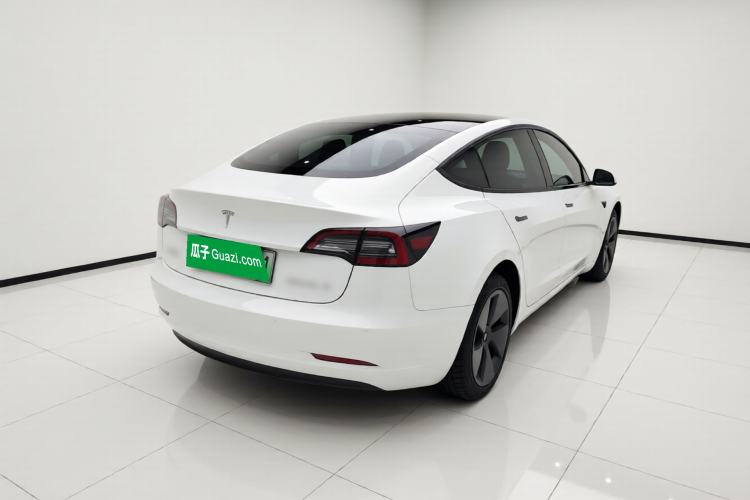 Used Tesla Model 3 2022 Rear-Wheel-Drive Version Rear Right 45 Deg
