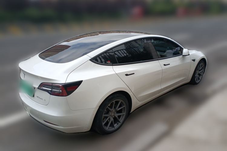 Used Tesla Model 3 2022 Rear-Wheel-Drive Version Rear Right 45 Deg