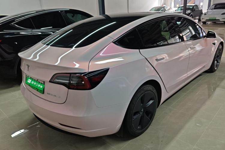 Used Tesla Model 3 2022 Rear-Wheel-Drive Version Rear Right 45 Deg
