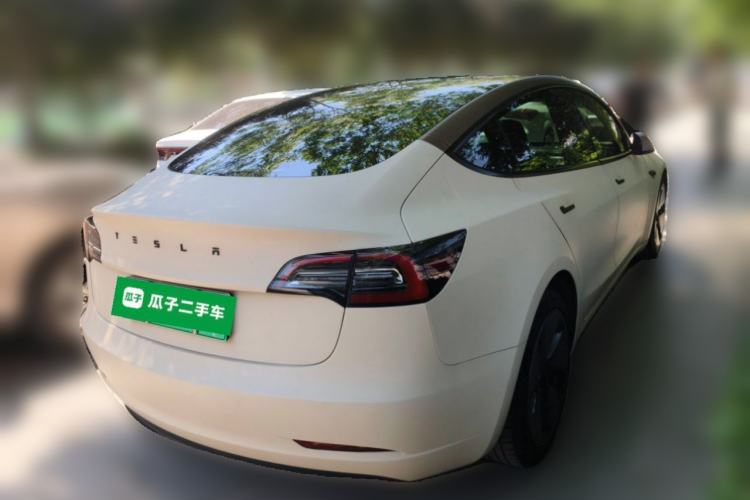 Used Tesla Model 3 2022 Rear-Wheel-Drive Version Rear Right 45 Deg