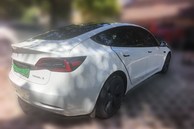 Used Tesla Model 3 2022 Rear-Wheel-Drive Version Rear Right 45 Deg