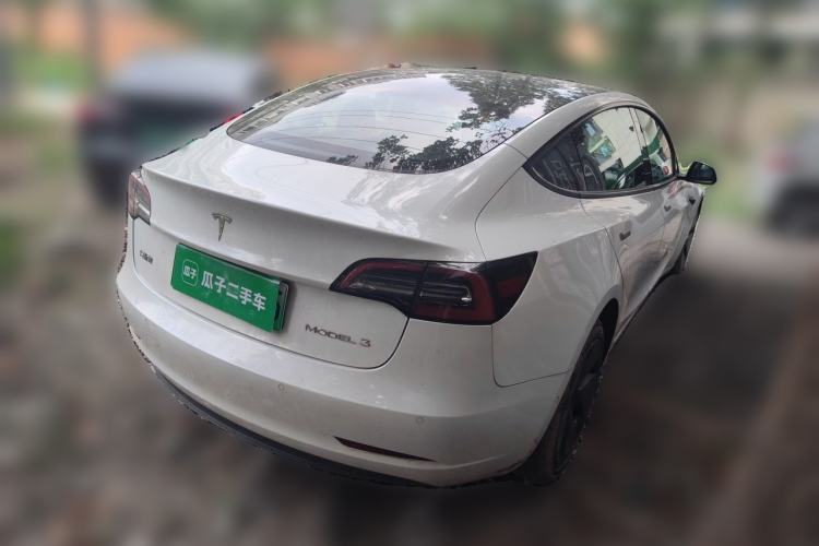 Used Tesla Model 3 2022 Rear-Wheel-Drive Version Rear Right 45 Deg