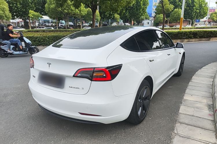 Used Tesla Model 3 2022 Rear-Wheel-Drive Version Rear Right 45 Deg