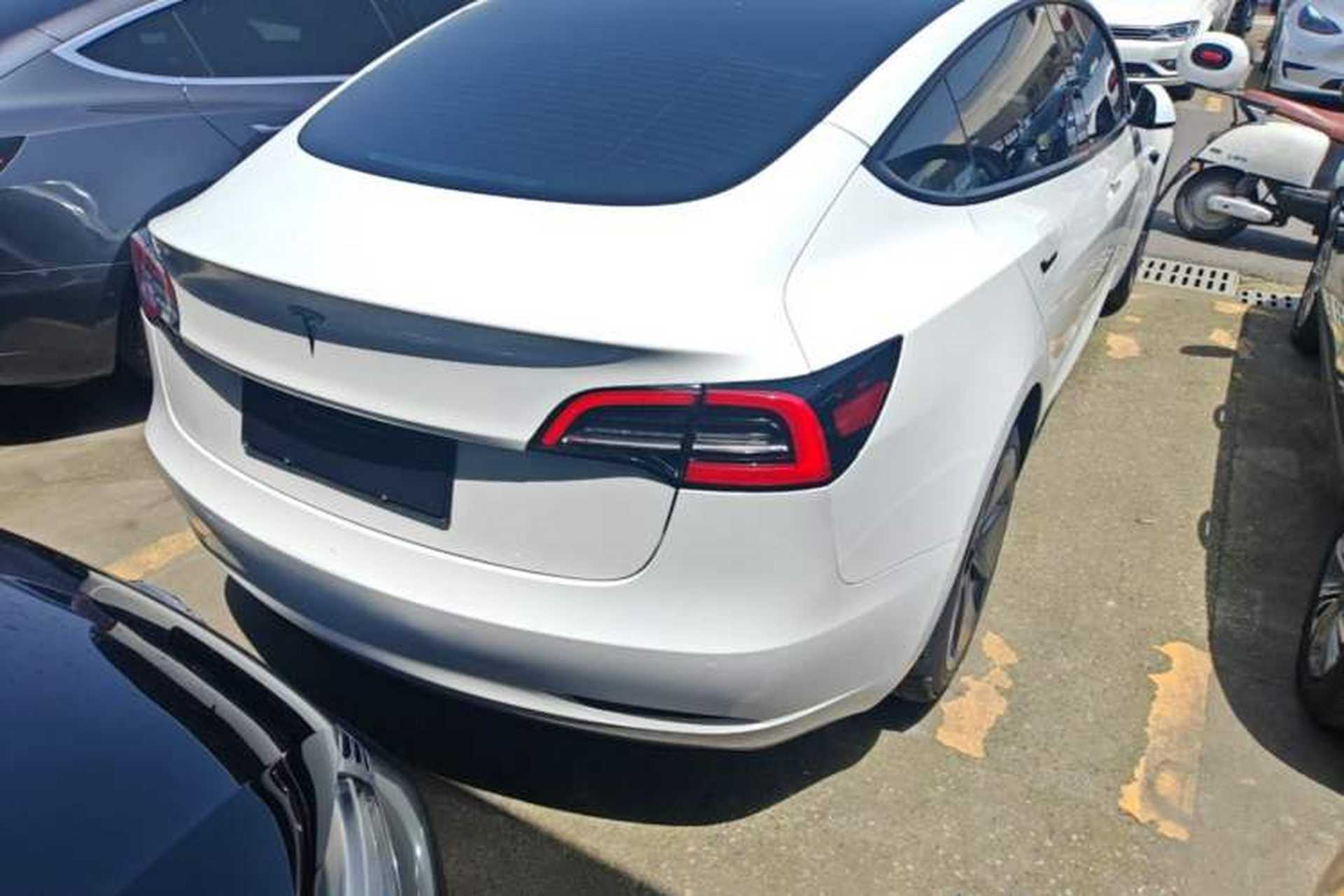 Used Tesla Model 3 2022 Rear-Wheel-Drive Version Rear Right 45 Deg