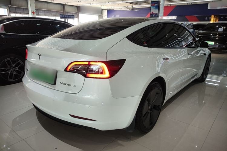 Used Tesla Model 3 2022 Rear-Wheel-Drive Version Rear Right 45 Deg