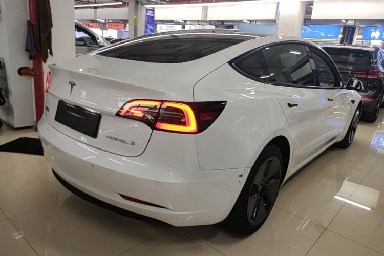 Used Tesla Model 3 2022 Rear-Wheel-Drive Version Rear Right 45 Deg