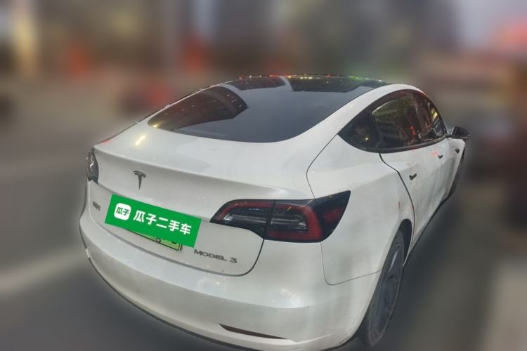 Used Tesla Model 3 2022 Rear-Wheel-Drive Version Rear Right 45 Deg