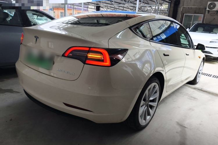 Used Tesla Model 3 2022 Rear-Wheel-Drive Version Rear Right 45 Deg