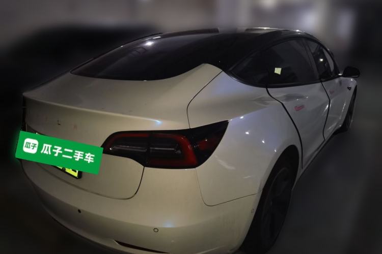 Used Tesla Model 3 2022 Rear-Wheel-Drive Version Rear Right 45 Deg