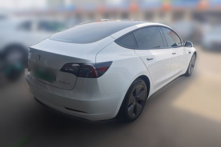 Used Tesla Model 3 2022 Rear-Wheel-Drive Version Rear Right 45 Deg