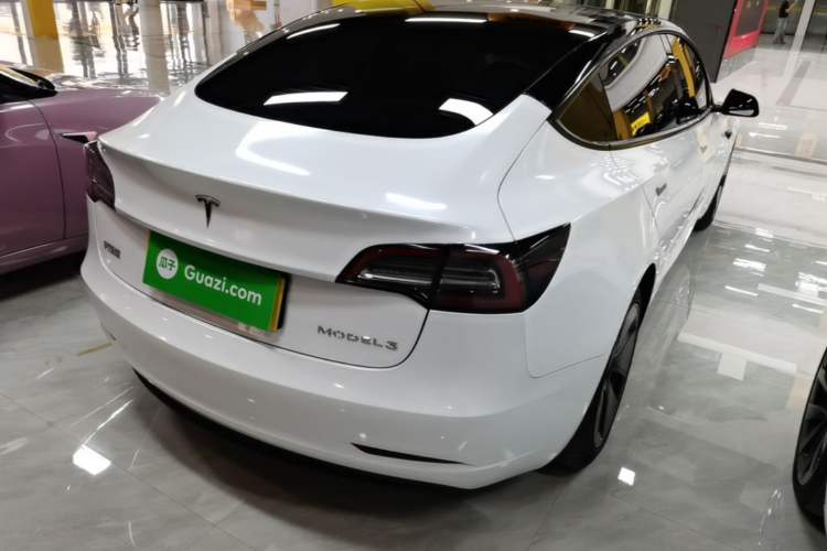 Used Tesla Model 3 2022 Rear-Wheel-Drive Version Rear Right 45 Deg
