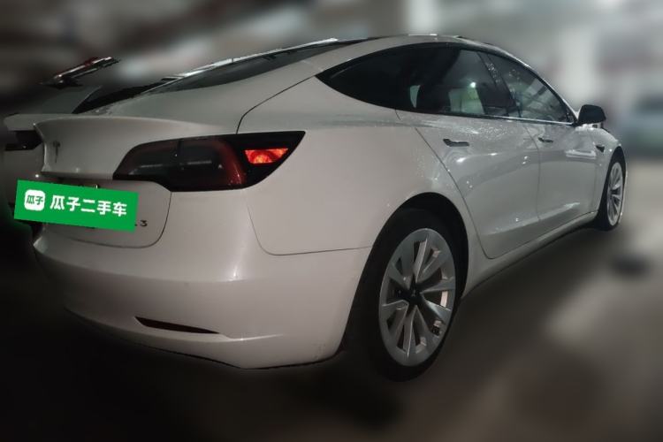 Used Tesla Model 3 2022 Rear-Wheel-Drive Version Rear Right 45 Deg