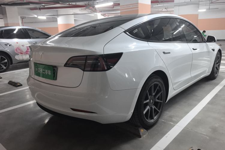 Used Tesla Model 3 2022 Rear-Wheel-Drive Version Rear Right 45 Deg