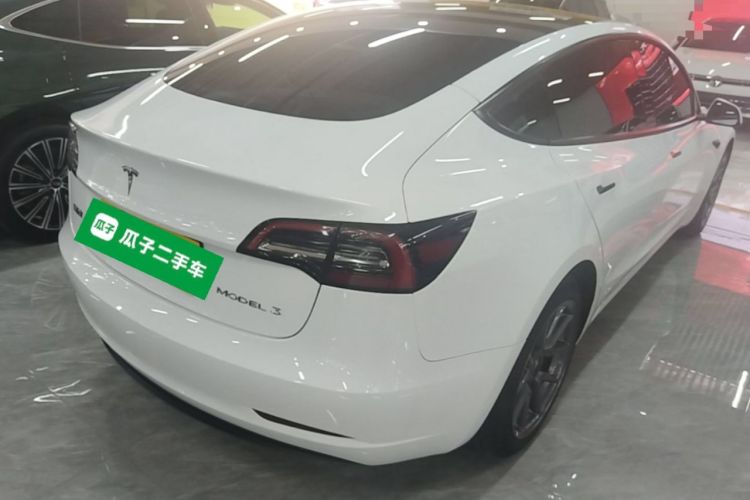 Used Tesla Model 3 2022 Rear-Wheel-Drive Version Rear Right 45 Deg