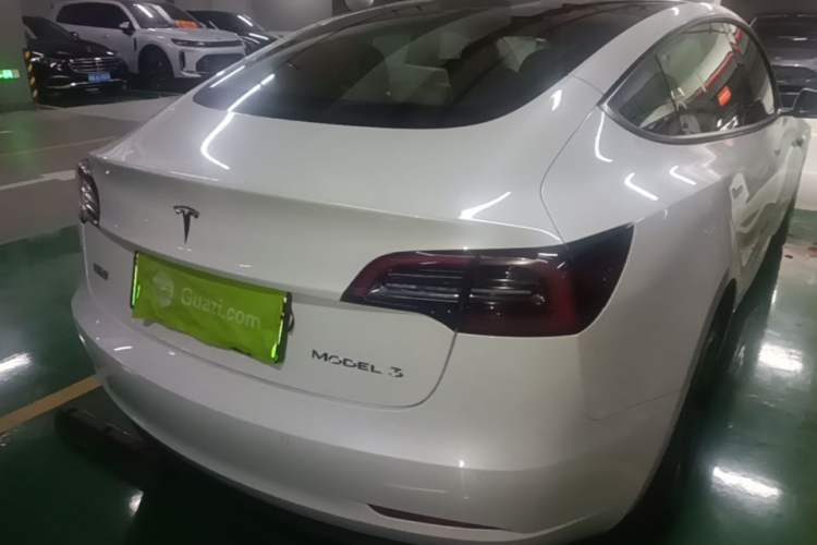 Used Tesla Model 3 2022 Rear-Wheel-Drive Version Rear Right 45 Deg