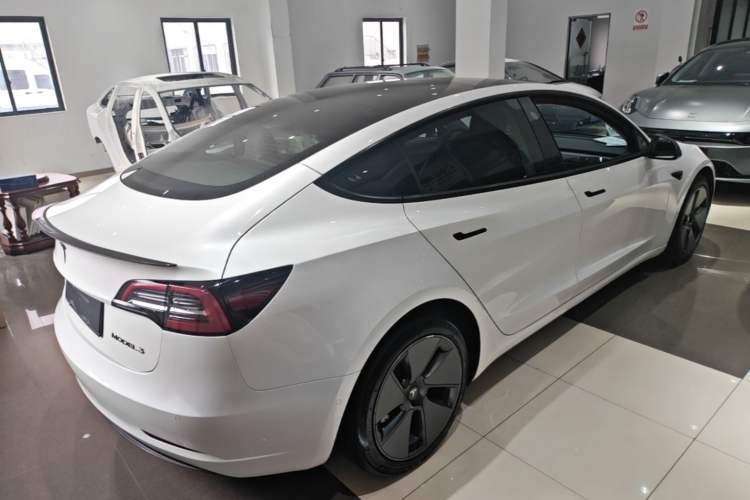 Used Tesla Model 3 2022 Rear-Wheel-Drive Version Rear Right 45 Deg
