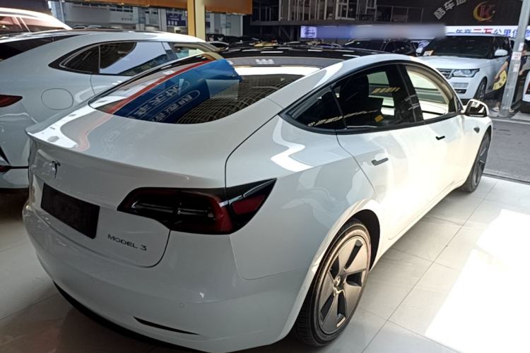 Used Tesla Model 3 2022 Rear-Wheel-Drive Version Rear Right 45 Deg