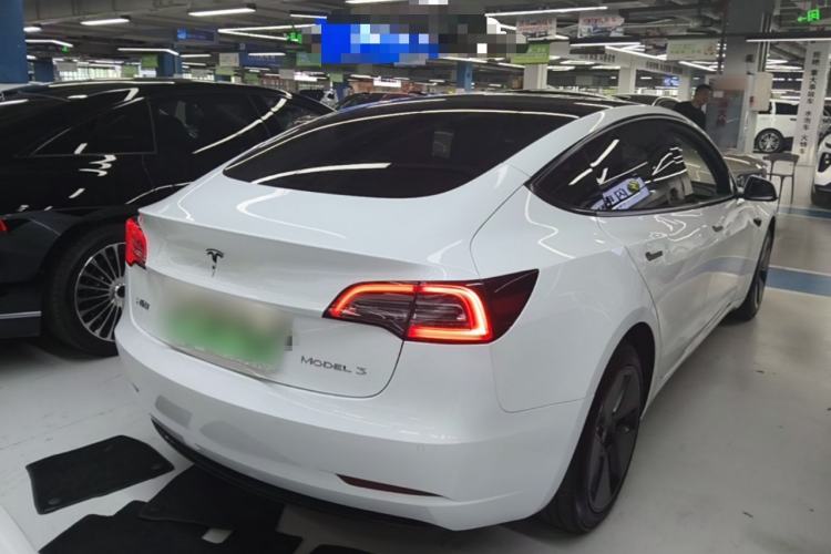 Used Tesla Model 3 2022 Rear-Wheel-Drive Version Rear Right 45 Deg