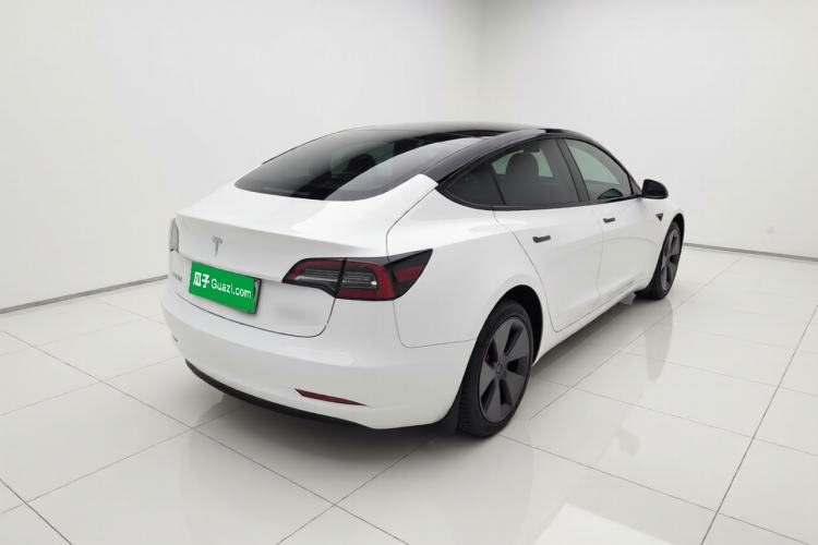 Used Tesla Model 3 2022 Rear-Wheel-Drive Version Rear Right 45 Deg