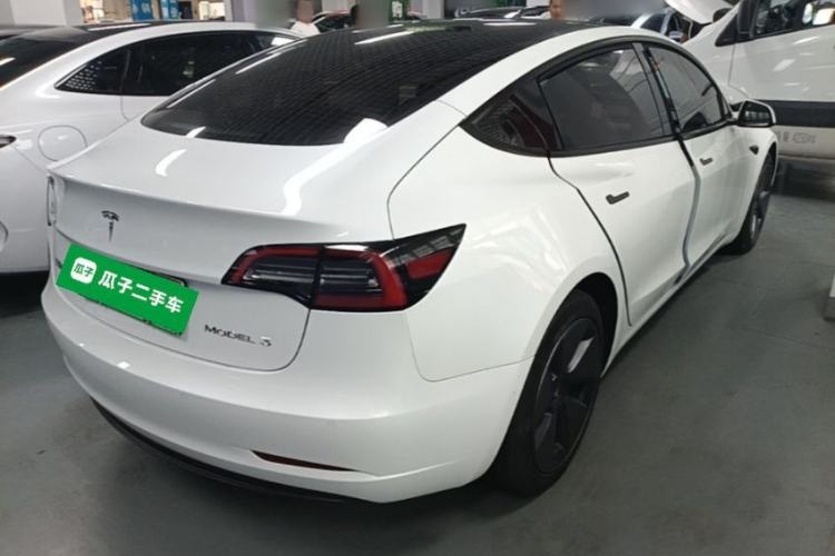 Used Tesla Model 3 2022 Rear-Wheel-Drive Version Rear Right 45 Deg