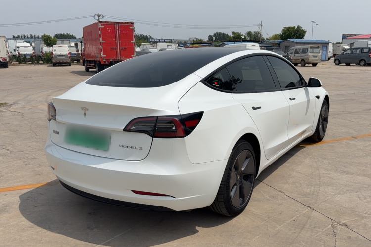 Used Tesla Model 3 2022 Rear-Wheel-Drive Version Rear Right 45 Deg