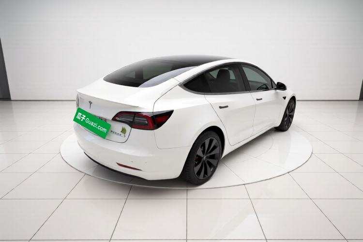 Used Tesla Model 3 2022 Rear-Wheel-Drive Version Rear Right 45 Deg