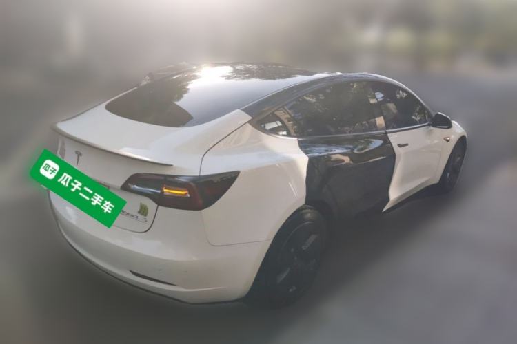 Used Tesla Model 3 2022 Rear-Wheel-Drive Version Rear Right 45 Deg