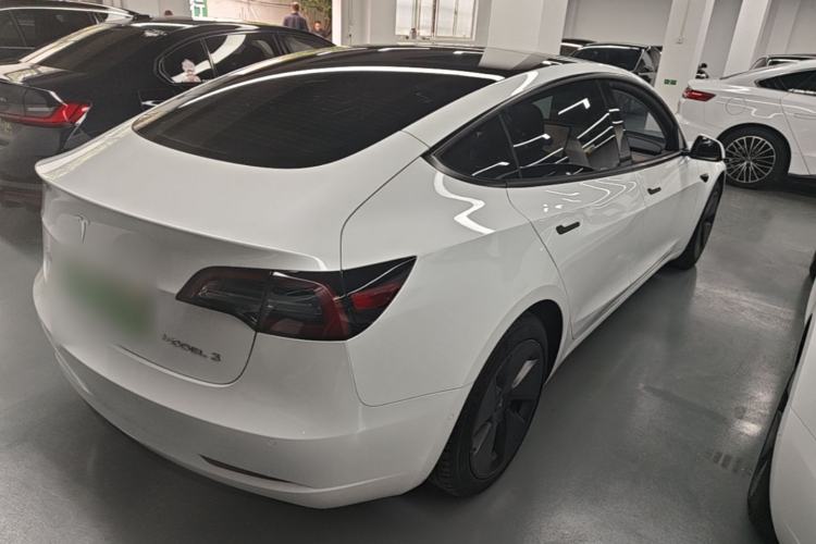 Used Tesla Model 3 2022 Rear-Wheel-Drive Version Rear Right 45 Deg