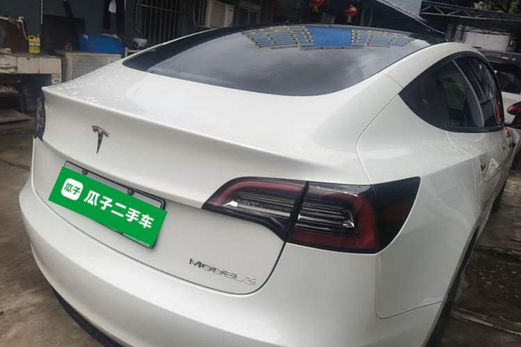Used Tesla Model 3 2022 Rear-Wheel-Drive Version Rear Right 45 Deg