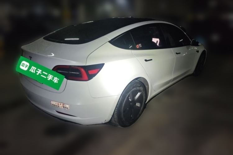 Used Tesla Model 3 2022 Rear-Wheel-Drive Version Rear Right 45 Deg