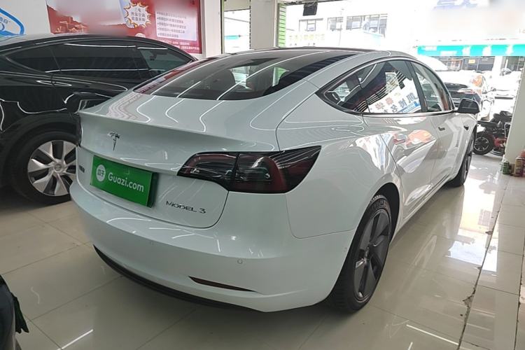 Used Tesla Model 3 2022 Rear-Wheel-Drive Version Rear Right 45 Deg