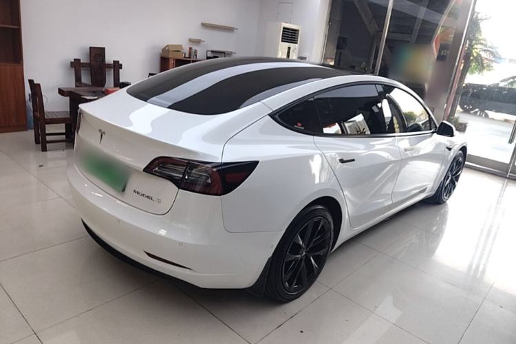 Used Tesla Model 3 2022 Rear-Wheel-Drive Version Rear Right 45 Deg