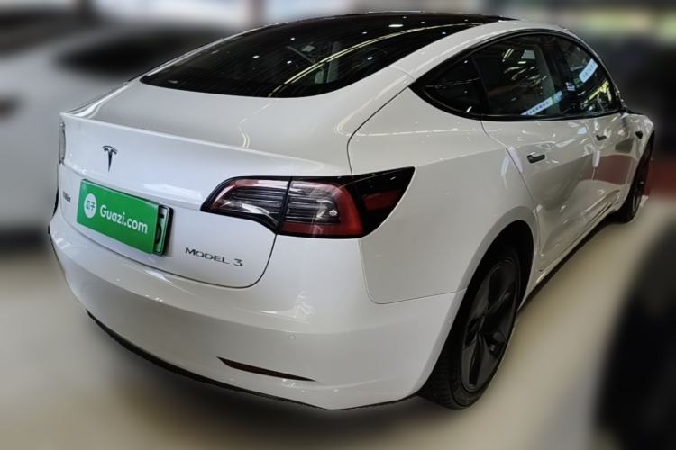 Used Tesla Model 3 2022 Rear-Wheel-Drive Version Rear Right 45 Deg