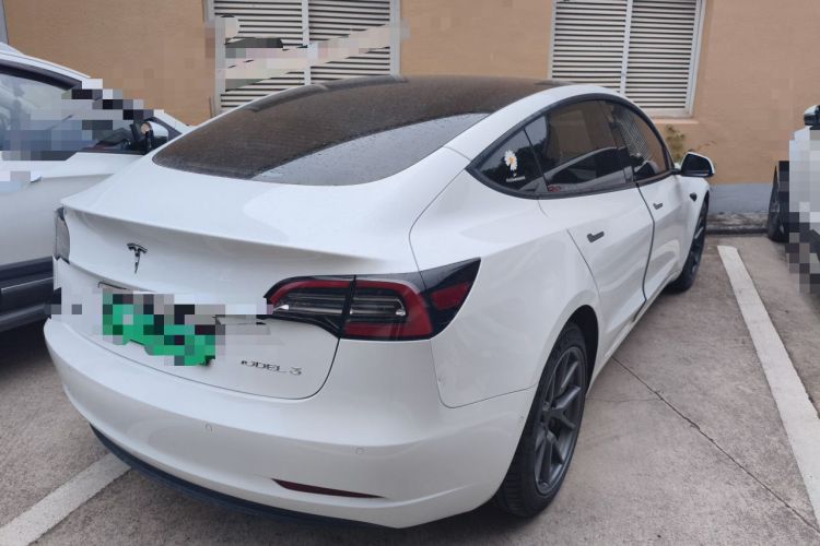 Used Tesla Model 3 2022 Rear-Wheel-Drive Version Rear Right 45 Deg
