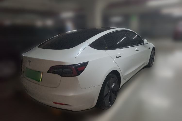 Used Tesla Model 3 2022 Rear-Wheel-Drive Version Rear Right 45 Deg