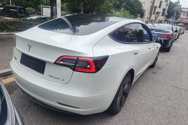 Used Tesla Model 3 2022 Rear-Wheel-Drive Version Rear Right 45 Deg