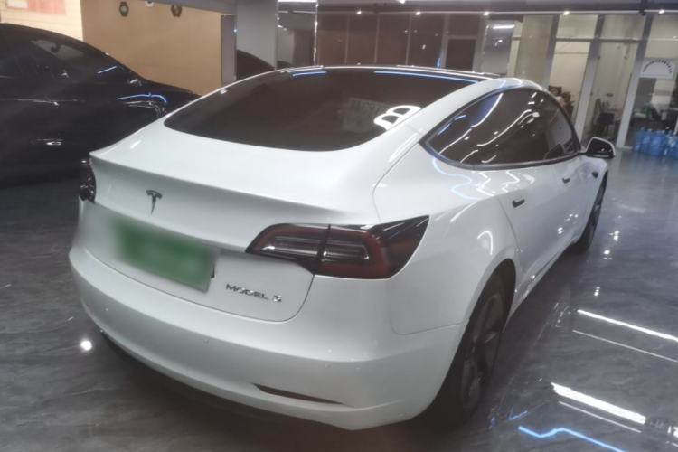 Used Tesla Model 3 2022 Rear-Wheel-Drive Version Rear Right 45 Deg