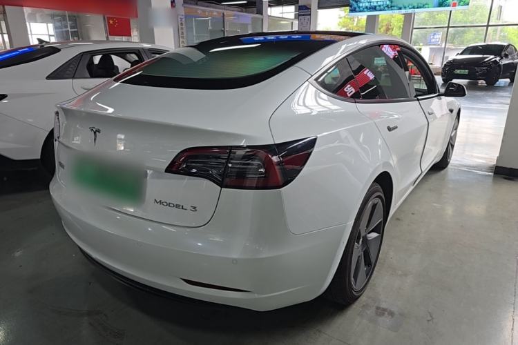 Used Tesla Model 3 2022 Rear-Wheel-Drive Version Rear Right 45 Deg