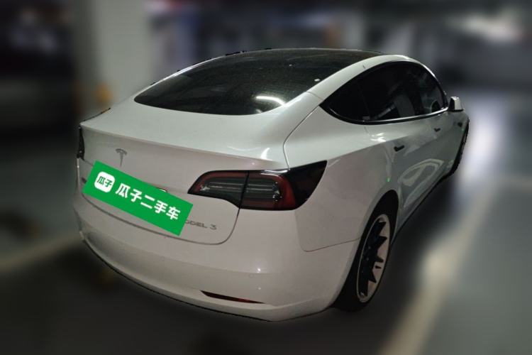 Used Tesla Model 3 2022 Rear-Wheel-Drive Version Rear Right 45 Deg