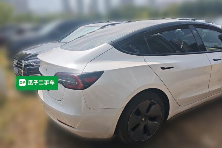 Used Tesla Model 3 2022 Rear-Wheel-Drive Version Rear Right 45 Deg