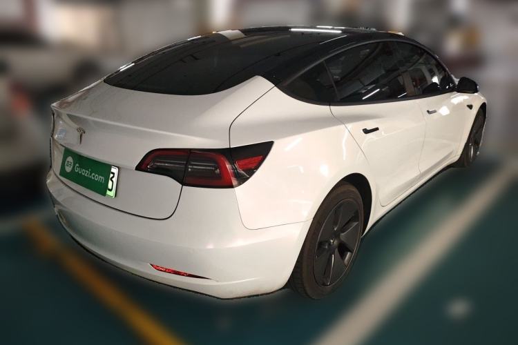 Used Tesla Model 3 2022 Rear-Wheel-Drive Version Rear Right 45 Deg