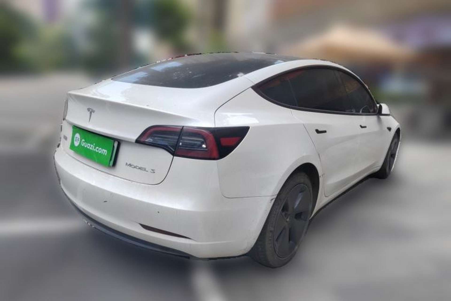 Used Tesla Model 3 2022 Rear-Wheel-Drive Version Rear Right 45 Deg