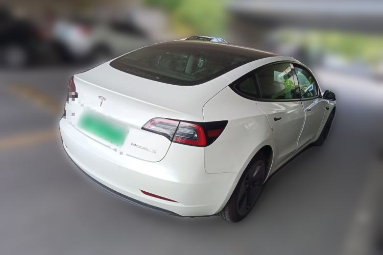 Used Tesla Model 3 2022 Rear-Wheel-Drive Version Rear Right 45 Deg