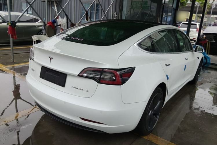 Used Tesla Model 3 2022 Rear-Wheel-Drive Version Rear Right 45 Deg