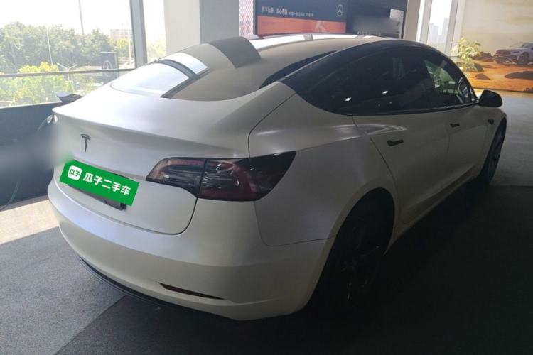 Used Tesla Model 3 2022 Rear-Wheel-Drive Version Rear Right 45 Deg