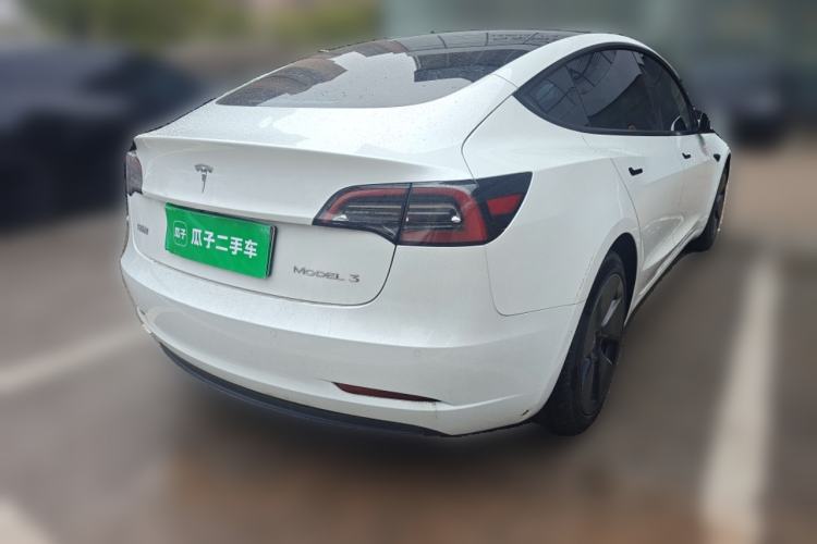Used Tesla Model 3 2022 Rear-Wheel-Drive Version Rear Right 45 Deg