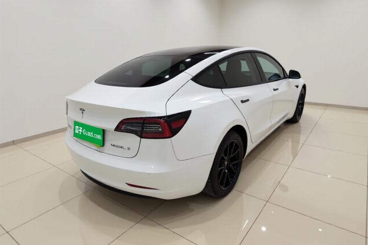 Used Tesla Model 3 2022 Rear-Wheel-Drive Version Rear Right 45 Deg