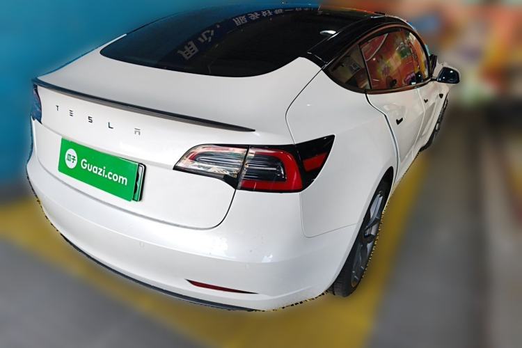 Used Tesla Model 3 2022 Rear-Wheel-Drive Version Rear Right 45 Deg