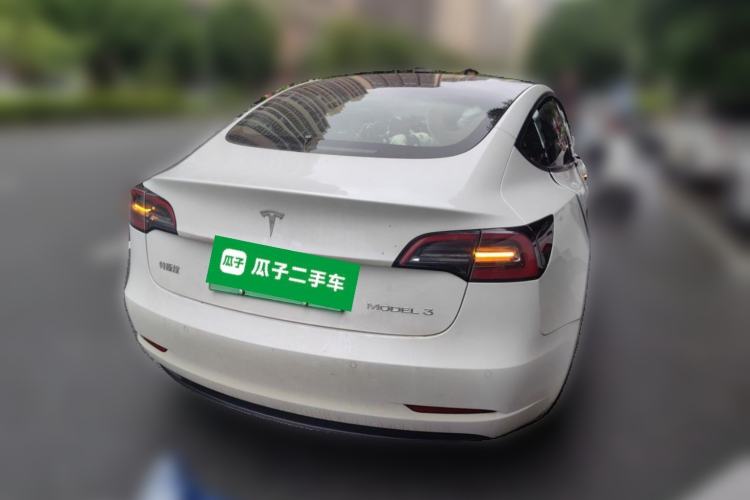 Used Tesla Model 3 2022 Rear-Wheel-Drive Version Rear Right 45 Deg